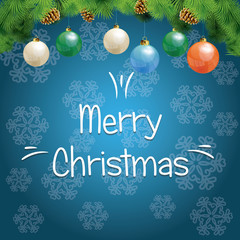 vector illustration of new year and Christmas