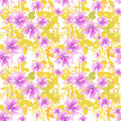 Seamless floral pattern background