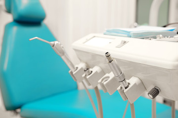 Equipment of a modern dental room
