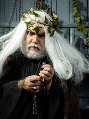 Zeus man with beard