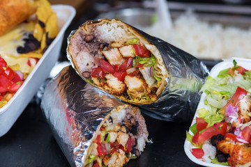 wraps wrapped up in tinfoil