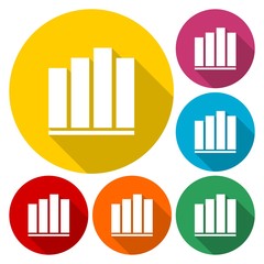Colorful chart collection