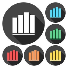 Colorful chart collection