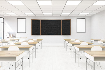 Classroom interior