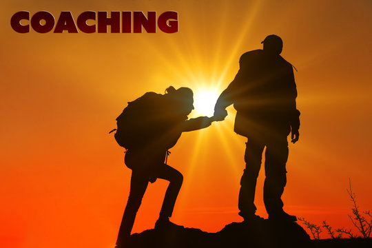 Leadership coaching concept