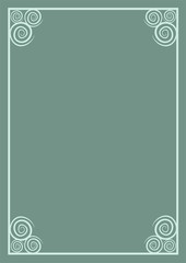 Border frame background