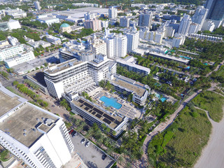 Naklejka premium Hotel Miami Beach