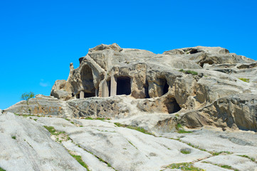 Fototapeta na wymiar Famous Uplistsikhe caves. Georgia