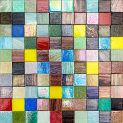 colorful smalt for mosaic work as seamless background