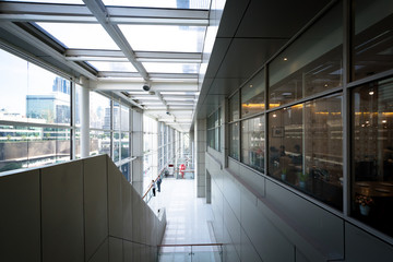 Corridor in the CentralWorld Mall, in Bangkok, Thailand.