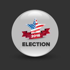 United States Election Vote Badge