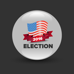 United States Election Vote Badge