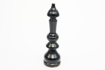 Old wooden chess piece
