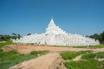Hsinbyume pagoda the Taj Mahal of Myanmar.