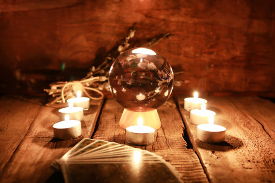 candle divination tarot cards