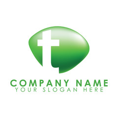 Obraz premium Letter T Logo