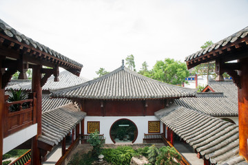 traditional chinese building ,chongqing,china