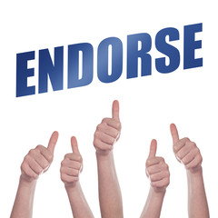Thumbs up for Endorse concept