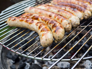 Grillparty Bratwurst
