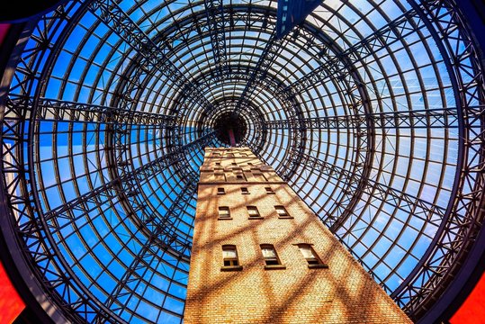 Melbourne Central Shot Tower, Melbourne, Australia - Powered by Adobe