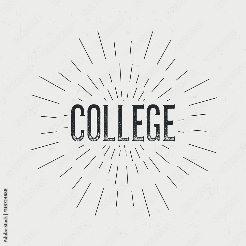 Poster abstract creative concept design layout with text. for web and mobile icon isolated on background, a