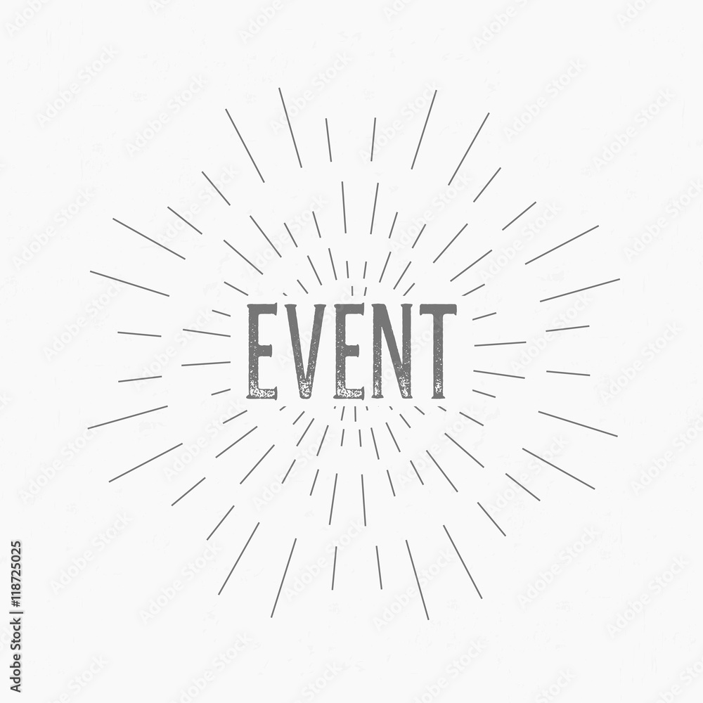 Poster abstract creative concept design layout with text. for web and mobile icon isolated on background, a