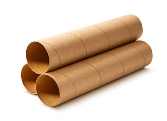 Carton tubes for paper