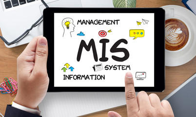 MIS  Management Information System  Data Development Information © onephoto