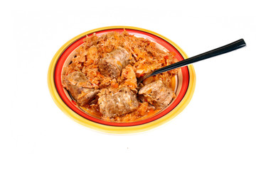 Traditional polish dish bigos