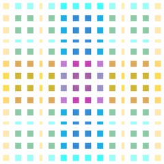 Seamless colored pattern made of little squares