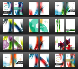 Mega collection of business annual report covers, A4 size