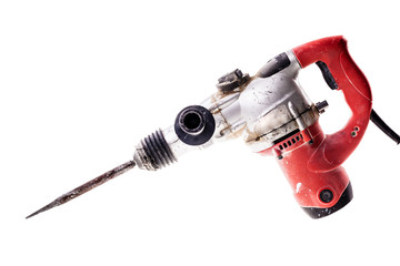 Isolated heavy rotary hammer