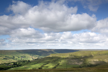 Obraz premium North York Moors outside Hutton le Hole Village; Yorkshire