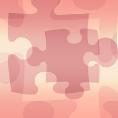 abstract jigsaw background
