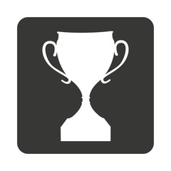 trophy award isolated icon
