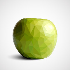Low Poly apple