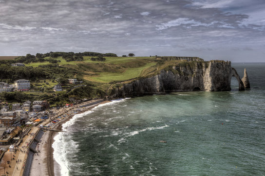 Etretat Cliff, Normandy France