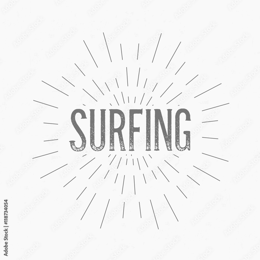 Aufkleber abstract creative concept design layout with text. for web and mobile icon isolated on background, a