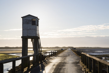 Holy Island Causeway, Northumberland