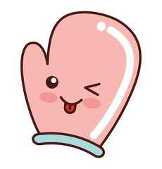 glove kitchen isolated icon