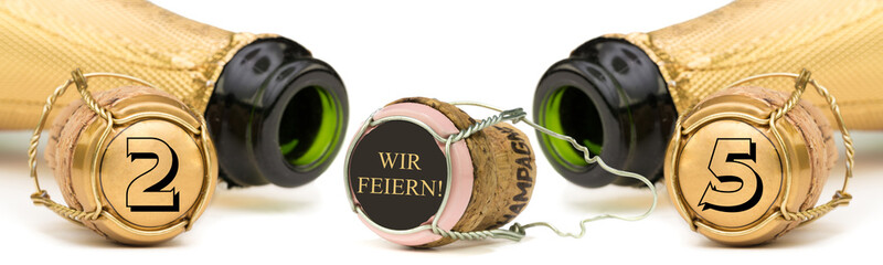 Wir Feiern 25 Jahre Jubiläum