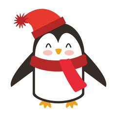 cute animal with christmas clothes