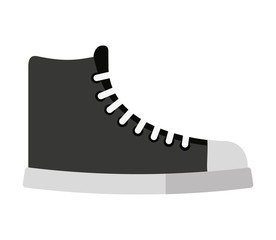 shoes young fashion isolated icon