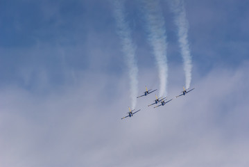 Patrouille en formation