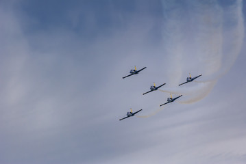 Patrouille en formation