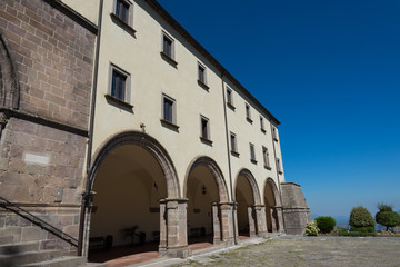 Fototapeta na wymiar Roccamonfina CE Santuario dei Lattani