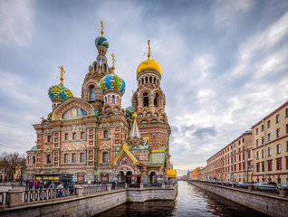 Obraz premium The Church of the Savior on Spilled Blood