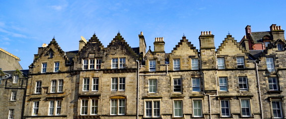 Mittelalterliche Altstadt von EDONBURG ( Schottland )