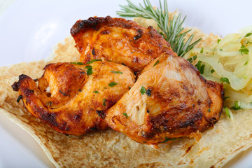 Chicken breast bbq