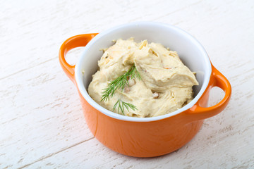 Arabic traditional cuisine - hummus